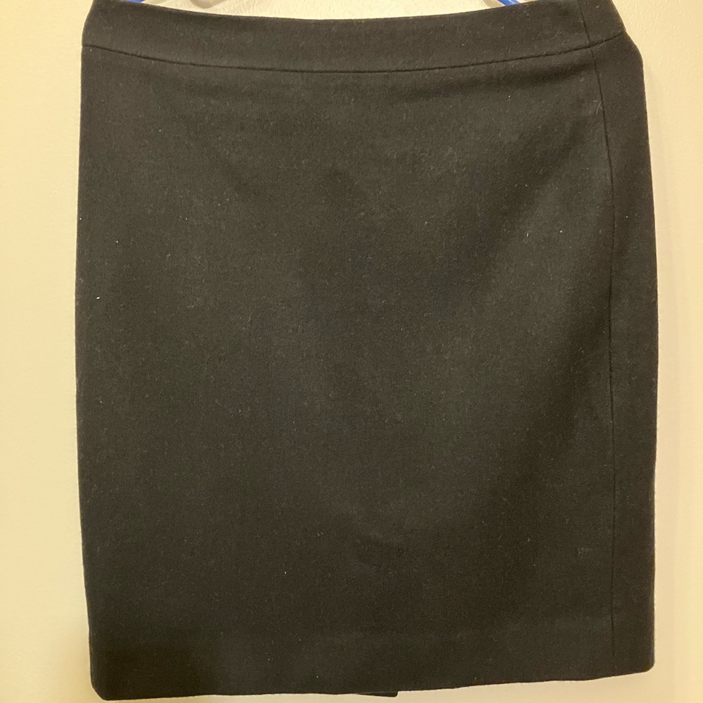 J. Crew Women's Black Pencil Skirt